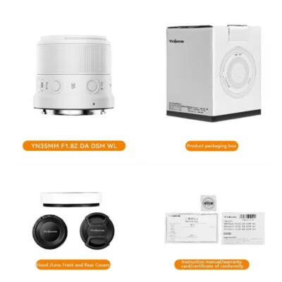 YONGNUO YN35mm F1.8Z DA DSM WL APS-C Auto Focus Prime Lens for
