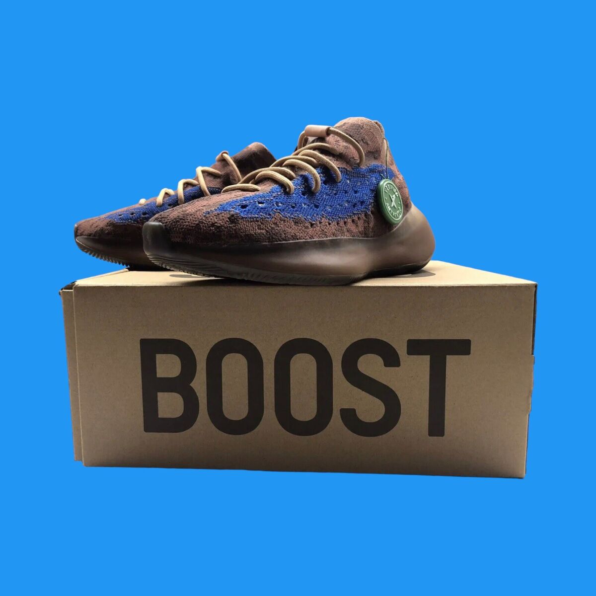 Adidas Yeezy Boost 380 Azure Mens Size 10 FZ4986 Stock X Adidas Yeezy Boost 380 Azure Mens Size 10 FZ4986 Stock X