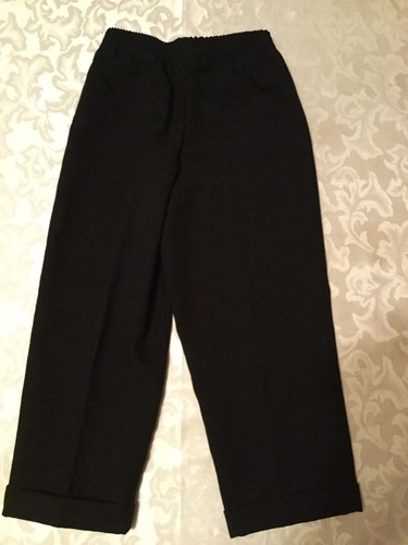 George Size 4 vest suit pants black pinstripe 2 pc set formal - Picture 2 of 8
