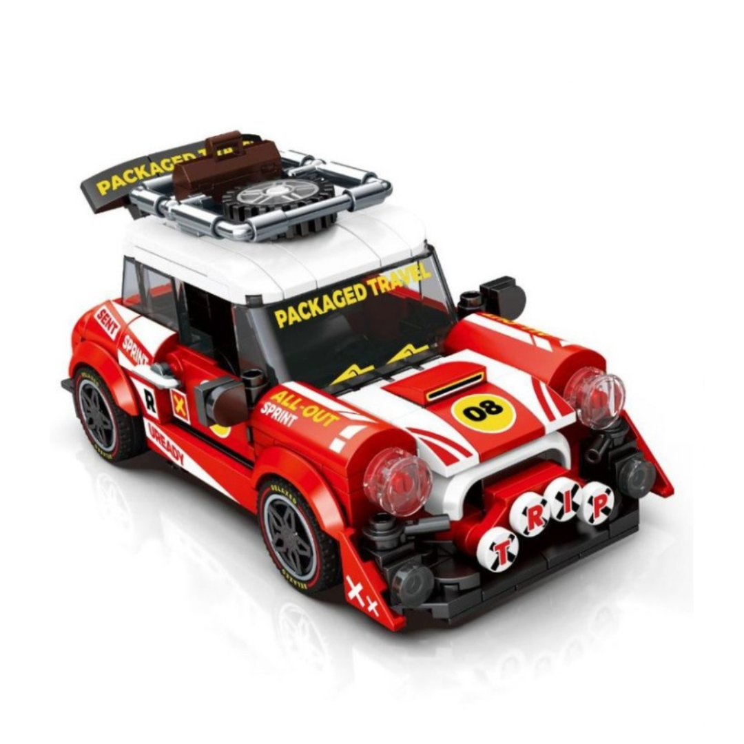 Speed Champion Mini Cooper WRC Rally Racing Car Building Blocks