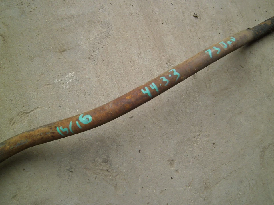 68 69 70 73 1971 1972 1974 AMX AMC JAVELIN SST 15/16 BARRA FRONTAL ANTI BALANÇO COM MONTAGEM - Imagem 2 de 4