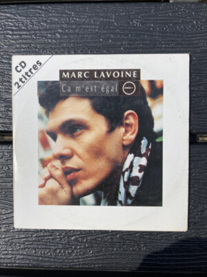 CD SINGLE MARC LAVOINE CA M'EST EGAL 2 Titel sehr guter Zustand