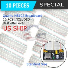 10X MB-102 830 Point Prototype PCB Breadboard