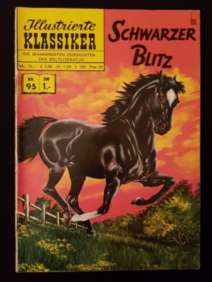 Illustrierte KLASSIKER*Nr.95* BSV 5.Auflage/SCHWARZER BLITZ /Zust.1-2