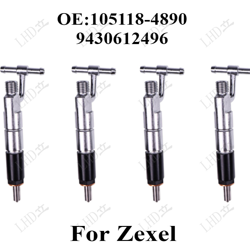 4 Pcs Fuel injector 105118-4890 9430612496 1051184890 For