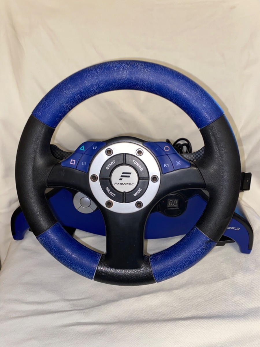 Fanatec Speedster Steering Wheel Pedals Sony PlayStation Gaming