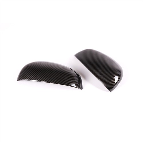2×Carbon Fiber Side Rearview Mirror Caps Cover For Mercedes-Benz Smart 2016-2021 - Picture 7 of 12