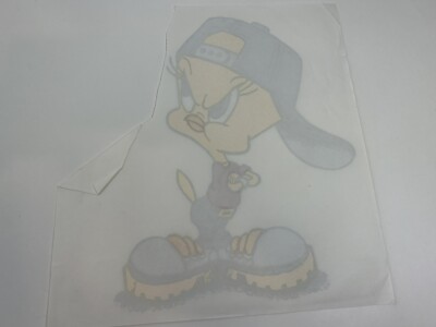 Tweety With Hat, Arms Crossed, Tennis shoes￼vintage plastisol