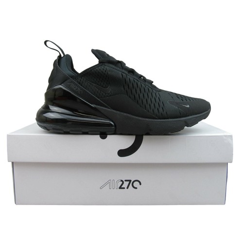 Nike Air Max 270 Athletic Shoes Triple Black Women's Size 9 NEW AH6789-006  887226241888 | eBay