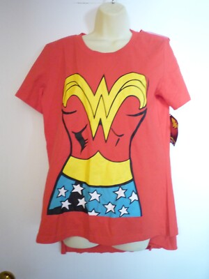 NWT Caped Wonder Woman TEE T-Shirt DC Comic- WOMENS XL