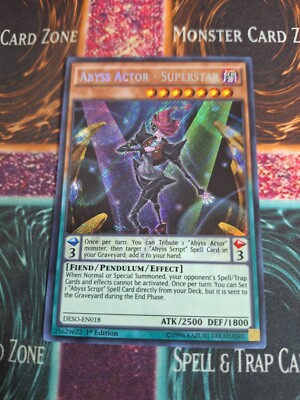 Yu-Gi-Oh! - Actor De Abismo - Superestrella Ecuador