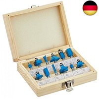 792084 1/4-Zoll-Hartmetall-FräSer, 12-Tlg. Satz 1/4 Zoll