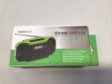 Touch of Eco Storm Station Multifunctional Solar And Crank Radio UNTESTED