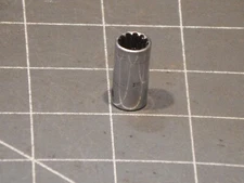 Snap On 1/4" Drive Shallow Spline Socket 5/16" TES10 TES 12Pt Dr