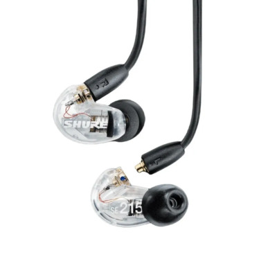 Shure SE215 Sound Isolating Earphones - Open Box With Detachable Cable (Choose Color)