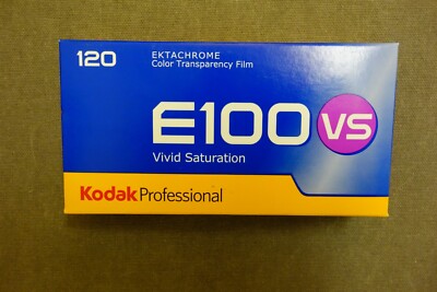 LAST 120 Kodak E100VS E100VS Professional ISO 100 120 mm Color Transparency Film