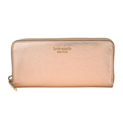 Continental Wallet Kate Spade Rose Gold Wallet Kate Spade Burgess