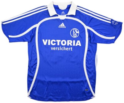 Adidas 2006-07 FC SCHALKE *LINCOLN* SHIRT TRIKOT XL. KINDER/S