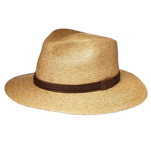 TILLEY ENDURABLES Blue Montana Fedora Hat 7 1/8 Wool Felt  display picture 1