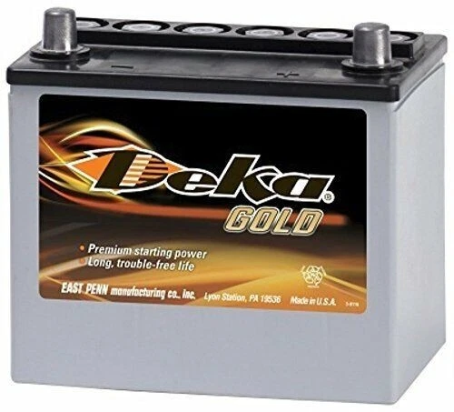 Bateria Deka 8AMU1R AMG para Mazda Miata (1990-1997) (1999-2005) e MX-5 FABRICADA NOS EUA - Imagem 3 de 4