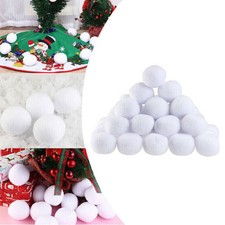 Deko Schneebälle ca. 50Stück Schneeball künstliche Winterdeko Kunstschnee Ball