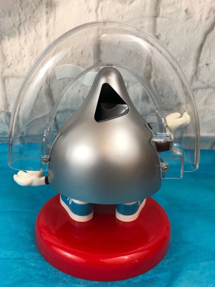 Hershey Kisses Juggler Candy Dispenser Silver And Red | eBay