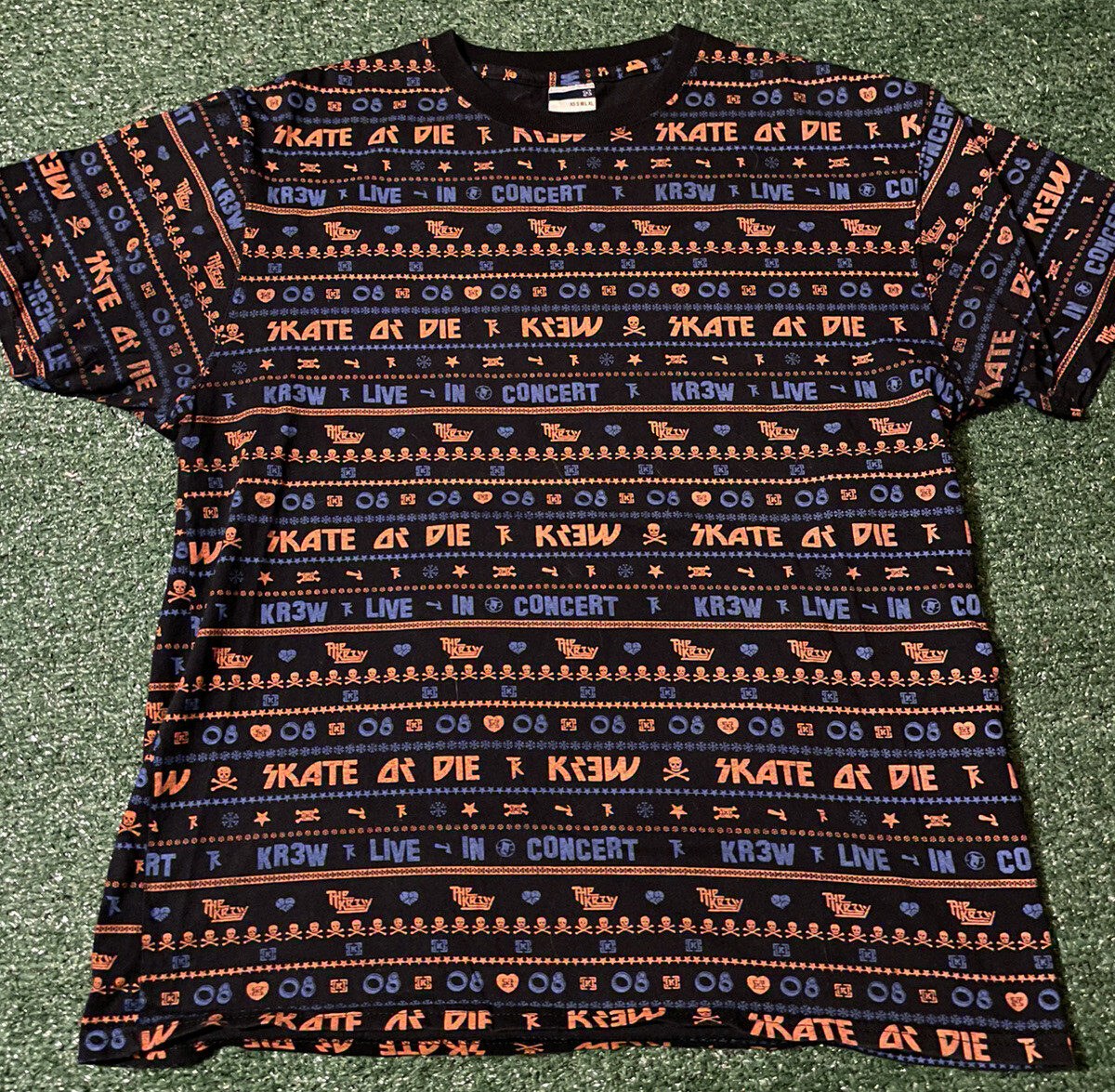 VTG KREW Skate T-Shirt TERRY KENNEDY Birdhouse Hookups World