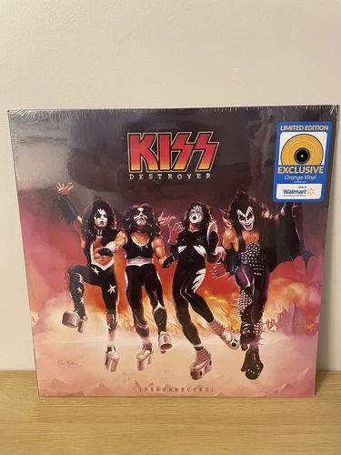 KISS Destroyer (Resurrected) - Walmart Orange Vinyl LP - Gene Simmons New Sealed