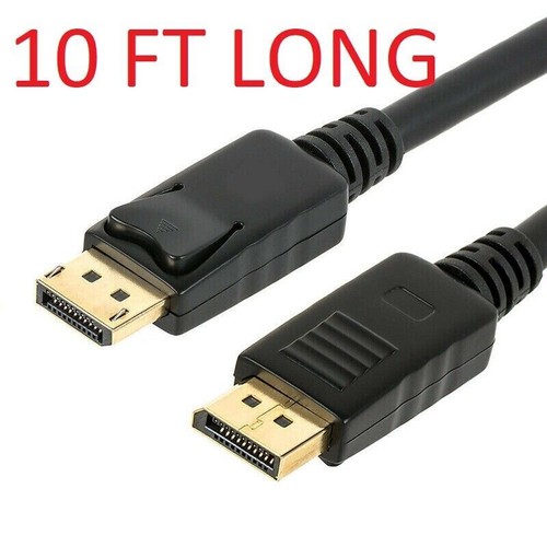 Displayport to Display Port Cable DP Male to Male Cord 4K 60hz HD 6ft/10ft/15ft - Picture 14 of 16