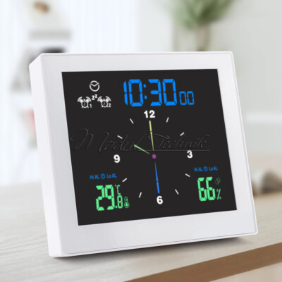 Electronic Thermometer Hygrometer Temperature Humidity Meter Weather Station