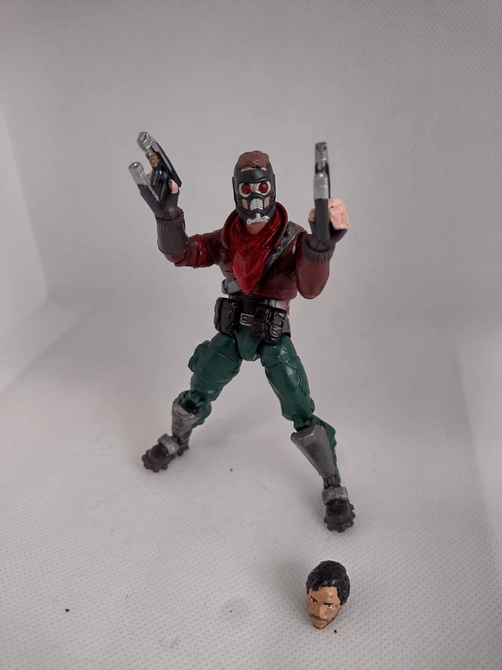 Figura de acción personalizada 1:18 3,75 Star Lord Guardians Mcu ESCALA UNIVERSO MARVEL Foto 3 de 4