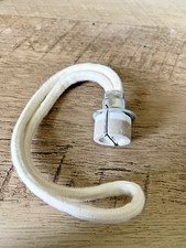  SILVER  CATALYTIC WICK FOR FRAGRANCE OIL LAMP NIB FITS LAMPE BERGER  SIZE:MD
