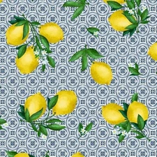 Michael Miller Fabrics~Lemon Tiles~ Lemon Fresh~ DC10756~ BTY Quilters Quality