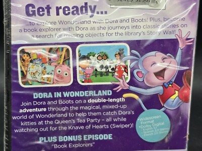 DORA公式アカウント01 様 Dora the Explorer: Dora in Wonderland (DVD, 2014) NEW