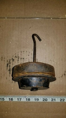 Vintage Zimmer Mfg 2 lb. weight and hanger - Used