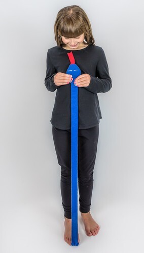 Covered In Comfort Blue Physical Therapy Kids Resistance Ban