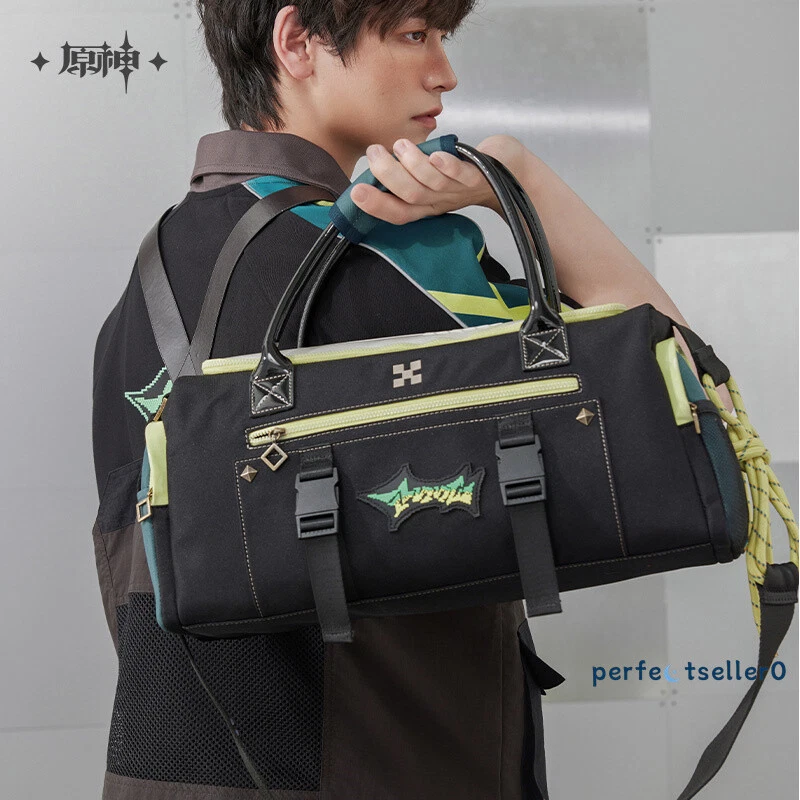 Official Genshin Impact Kinich Bags Messenger Traveling Bag Turnfire Hunt Gifts - Image 2 of 4