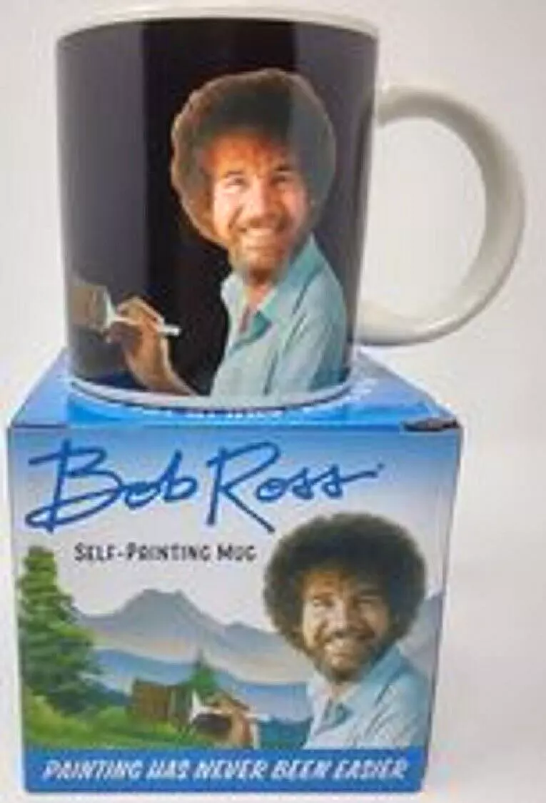 Bob ross heat changing mug