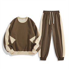 Mens Sweatsuit 2 Piece Sport Tracksuit Jogger Sweatpant Jogging Athletic Outfits