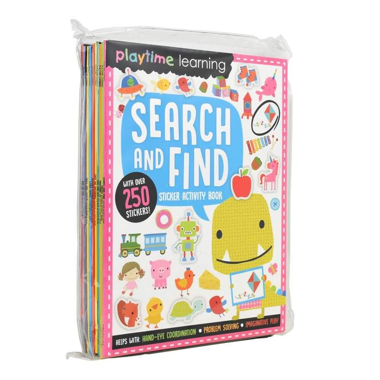Playtime Learning Sticker Activity 10 Book Collection Set b | Make Believe Ideas