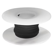 Ok Industries R30blk-1000 Spooled Wrapping Wire,  30 Awg,  Black,  Kynar(R),
