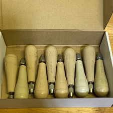 Speedball Linoleum Block Printing Cutter Handles Lot of 10 used. No blades