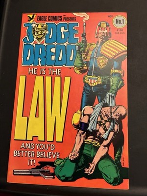 Eagle Comics Judge Dredd # 1,3 And 4 + Dredd Movie. 