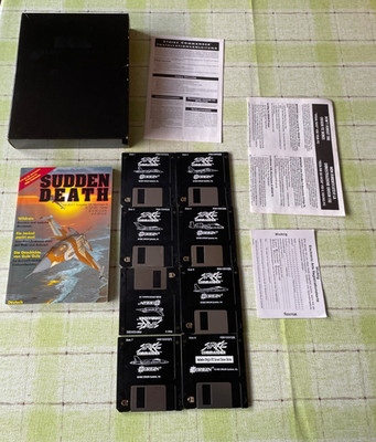 Strike Commander (3,5'' Floppy, MS-DOS)  Origin *OVP Big Box **Retro