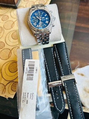 Breitling Crosswind A13355 Bundle deal  blue dial