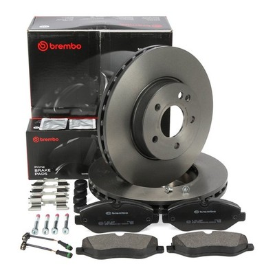 BREMBO Bremsscheiben Ø300mm Beläge Sensor für MERCEDES V-KLASSE VIANO VITO vorne