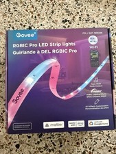 Govee 49.2ft RGBIC Pro LED Strip lights open box 