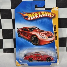 Hot Wheels 2009 New Models '09 02/42 Circle Tracker 1/64 Stock Car Red NIP First
