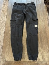 Boy's Levi Cargo joggers size Large Black