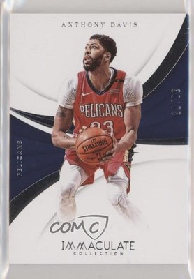 2017-18 Panini Immaculate 30/75 Anthony Davis #64 d5c